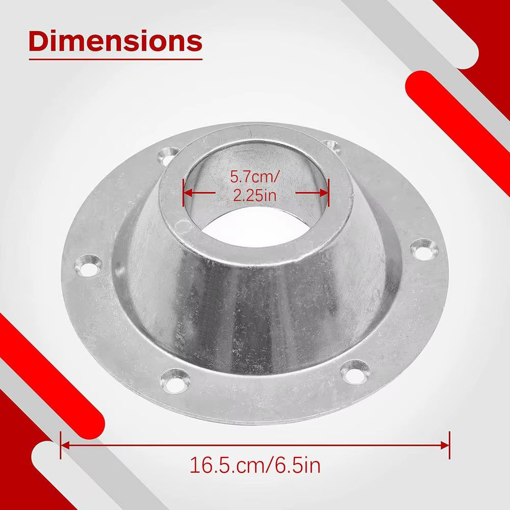 High Strength Floor Mounting Base RV Table Mount Frame RV Table Base with Screws for RV Yacht Tables Campervan Accessories