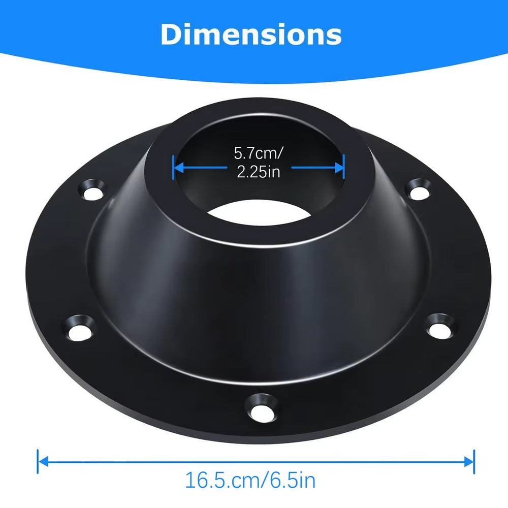 High Strength Floor Mounting Base RV Table Mount Frame RV Table Base with Screws for RV Yacht Tables Campervan Accessories