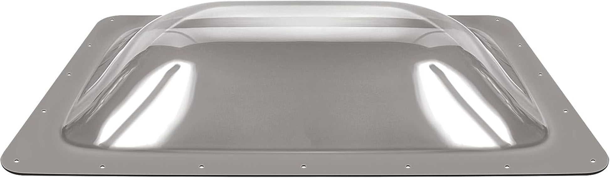 RV Skylight Replacement Outer Dome,18" X 26" OD Camper RV Skylight Cover Fit Standard 14" X 22" Shower Openings Replacement for Roof Camper Trailer Motorhome Truck (14"X22",Smoke Gray)