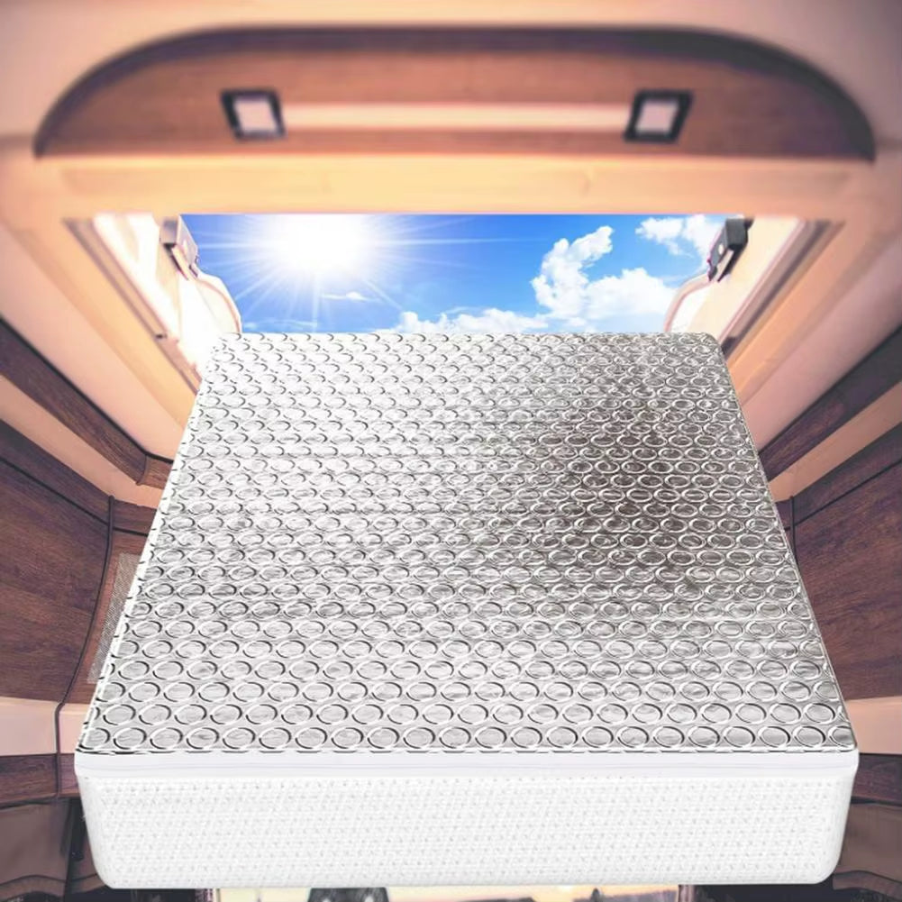 RV Vent Insulator Skylight Shade with Fastener Tape UV Proof Sun Sunroof RV Skylight Cover RV Roof Vent Cover