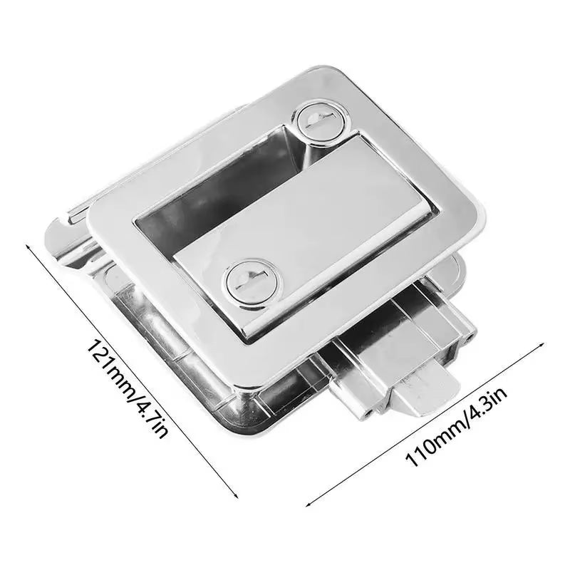 RV Lock Camping Door Handle Lock Built-In Luggage Compartment Anti-Theft Portable RV Accessories RV Camping Supplies