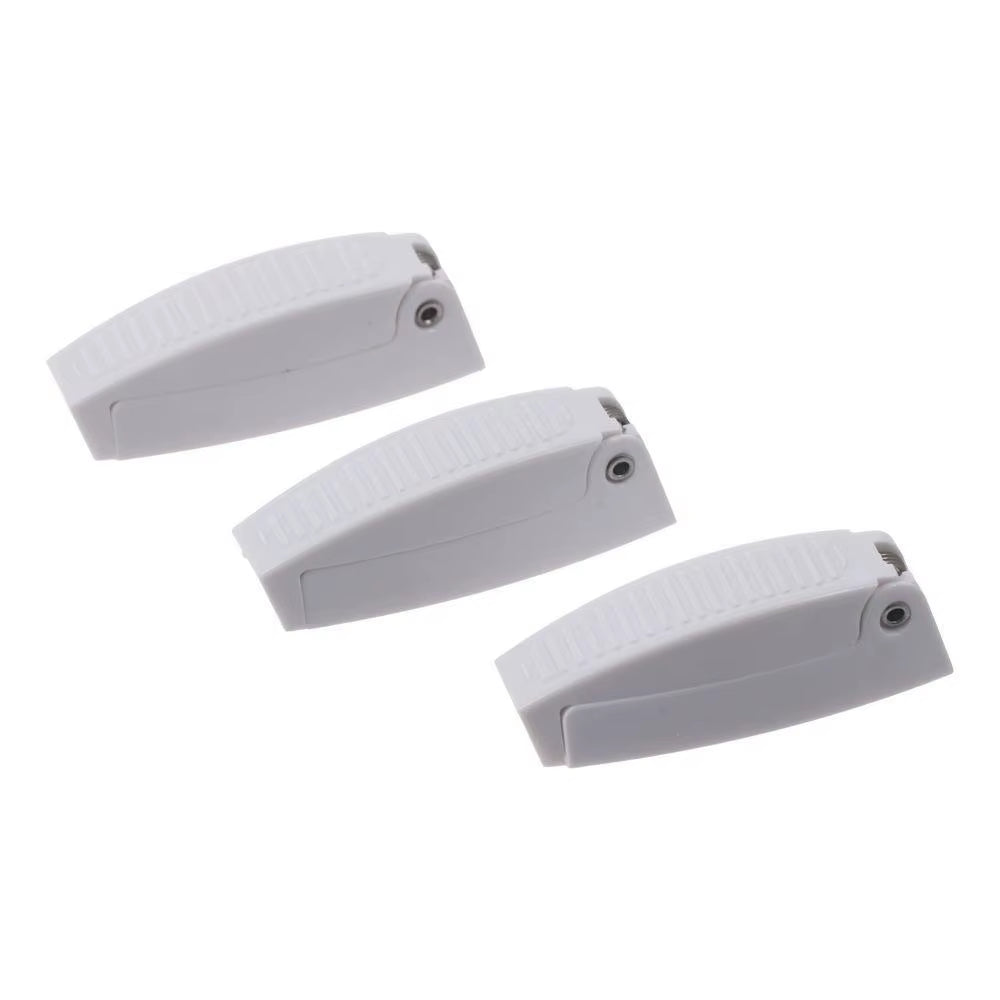 5Pcs RV Door Holder, White Universel RV Door Hatch Clips Camper Door Latch Baggage Door Catch Replacement for RV, Travel Trailer